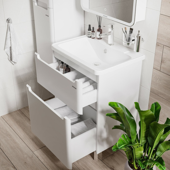 Тумба под раковину Grossman Адель 60 106007 Белая