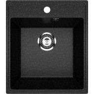 Кухонная мойка Ulgran Practik PR-M 425-004 Черный оникс
