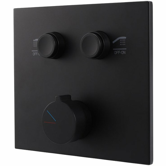 Душевая система Vincea Inspire VSFW-4I212RMB Черная матовая