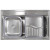 Кухонная мойка Kaiser KSM-7848 Сталь