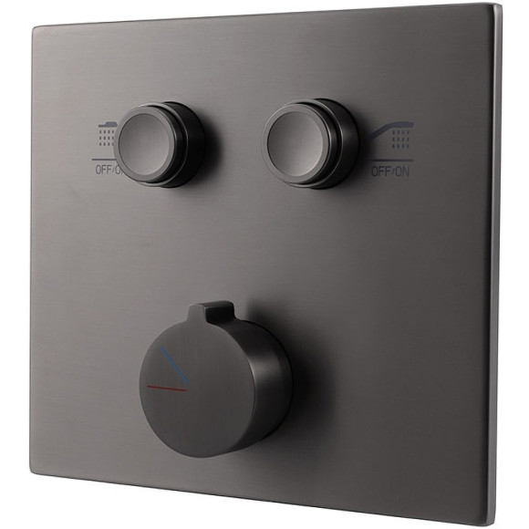 Душевая система Vincea Inspire VSFW-421I4GM Вороненая сталь