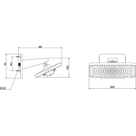 Душевая система Vincea Inspire VSFW-421I4GM Вороненая сталь