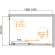 Душевой уголок Cezares Molveno 140x90 MOLVENO-AH-11-140/90-C-Cr-IV профиль Хром стекло прозрачное