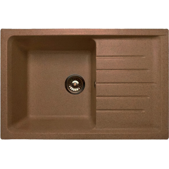 Кухонная мойка GranFest Practic GF-P760L Терракот Кухонная мойка GranFest Practic GF-P760L Терракот