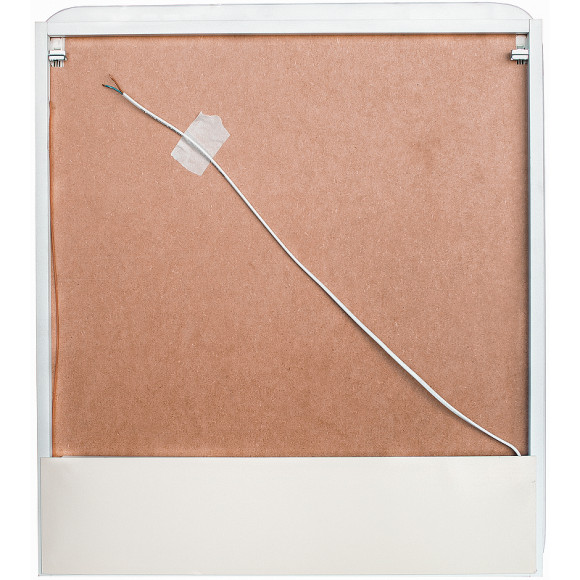 Зеркальный шкаф Style Line Каре 55 L СС-00002373 с подсветкой Белый Зеркальный шкаф Style Line Каре 55 L СС-00002373 с подсветкой Белый