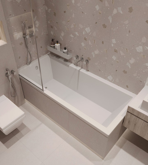 Акриловая ванна Relisan Stella 180x80 Гл000026030 без гидромассажа