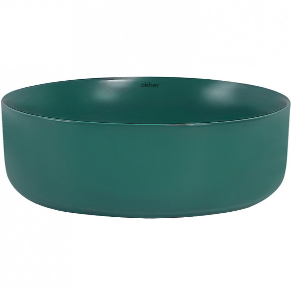 Раковина-чаша Abber Bequem 36 AC2108MBG Темно-зеленая матовая Раковина-чаша Abber Bequem 36 AC2108MBG Темно-зеленая матовая