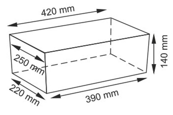 Корзина для аксессуаров WasserKRAFT Lossa WB-120-L Темно-коричневая Корзина для аксессуаров WasserKRAFT Lossa WB-120-L Темно-коричневая