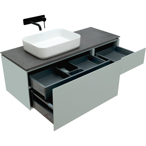 Тумба под раковину Allen Brau Infinity 120 L 1.21006.PWM подвесная Папирус матовый Тумба под раковину Allen Brau Infinity 120 L 1.21006.PWM подвесная Папирус матовый