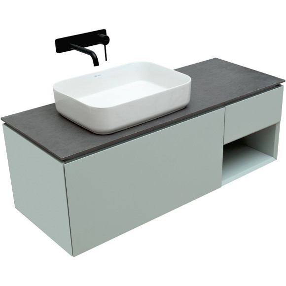 Тумба под раковину Allen Brau Infinity 120 L 1.21006.PWM подвесная Папирус матовый Тумба под раковину Allen Brau Infinity 120 L 1.21006.PWM подвесная Папирус матовый