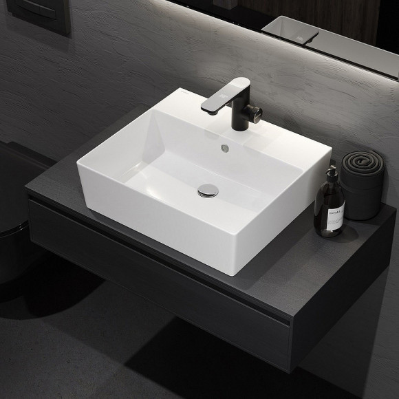 Раковина Berges Ego 50 182002 Белая глянцевая Раковина Berges Ego 50 182002 Белая глянцевая