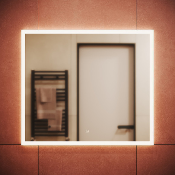 Зеркало Sancos Palace 80 PA800 с подсветкой с сенсорным выключателем Зеркало Sancos Palace 80 PA800 с подсветкой с сенсорным выключателем