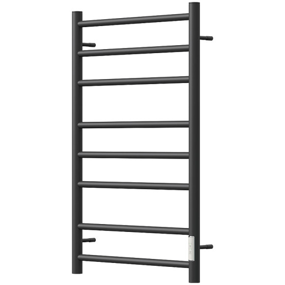 Электрический полотенцесушитель Point Аврора PN10858B П8 500x800 диммер справа Черный Электрический полотенцесушитель Point Аврора PN10858B П8 500x800 диммер справа Черный