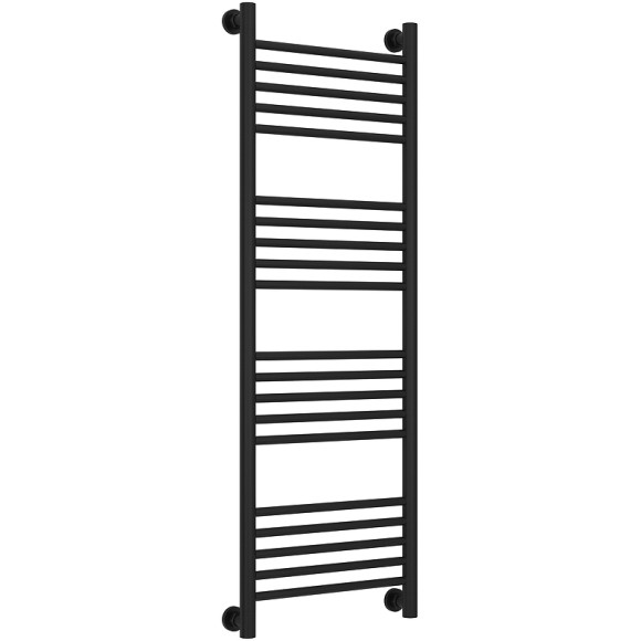 Водяной полотенцесушитель Сунержа Богема+ прямая 1200х400 31-0220-1240 Черный матовый