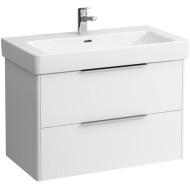 Тумба под раковину Laufen Base 85 4.0239.2.110.261.1 подвесная Белая глянцевая
