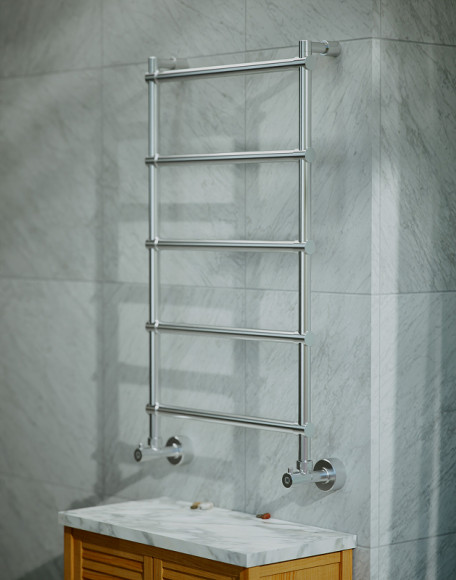 Водяной полотенцесушитель Margaroli Sole 442-5 4424705CRN Хром Водяной полотенцесушитель Margaroli Sole 442-5 4424705CRN Хром