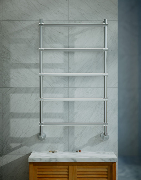 Водяной полотенцесушитель Margaroli Sole 442-5 4424705CRN Хром Водяной полотенцесушитель Margaroli Sole 442-5 4424705CRN Хром