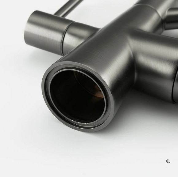 Смеситель для кухни Gappo G4398-19 Графит Черный