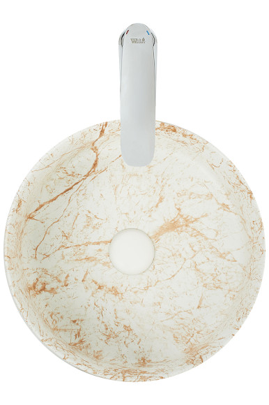 Раковина-чаша WeltWasser Elbach 3134 M829 35 10000004542 Мрамор