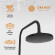 Душевая система Orange O-Shower OW02b Черная матовая Душевая система Orange O-Shower OW02b Черная матовая