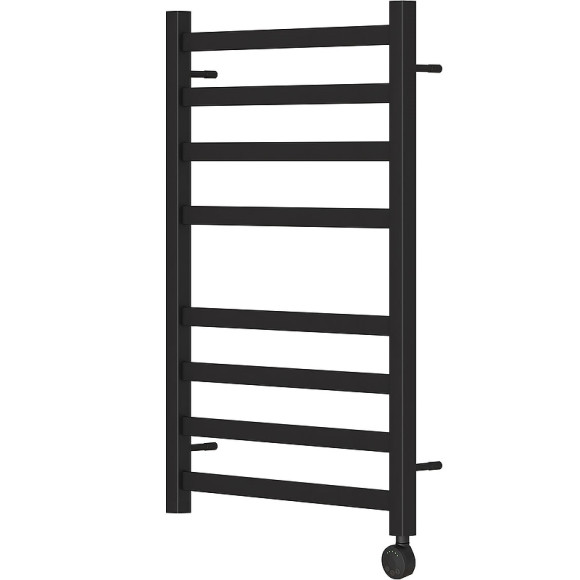 Электрический полотенцесушитель Point Меркурий PN83158BE П8 500x800 левый/правый Черный Электрический полотенцесушитель Point Меркурий PN83158BE П8 500x800 левый/правый Черный