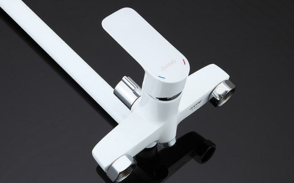 Смеситель для ванны Gappo G48 G2248 универсальный Белый Хром Смеситель для ванны Gappo G48 G2248 универсальный Белый Хром