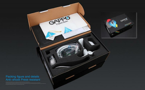 Смеситель для ванны Gappo G48 G2248 универсальный Белый Хром Смеситель для ванны Gappo G48 G2248 универсальный Белый Хром