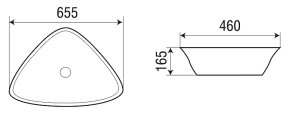 Раковина-чаша WeltWasser Elbach 1043 65 10000004581 Белый глянец Раковина-чаша WeltWasser Elbach 1043 65 10000004581 Белый глянец