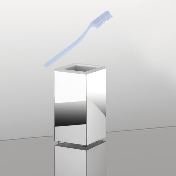 Стакан для зубных щеток Colombo Design Look B1643.CR Хром