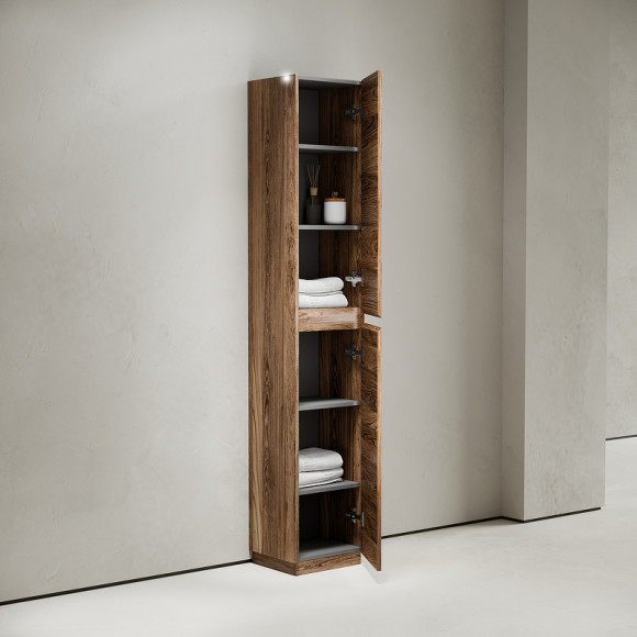 Шкаф пенал Sancos Libra Floor 35 PLB35FECH Дуб чарльстон Шкаф пенал Sancos Libra Floor 35 PLB35FECH Дуб чарльстон