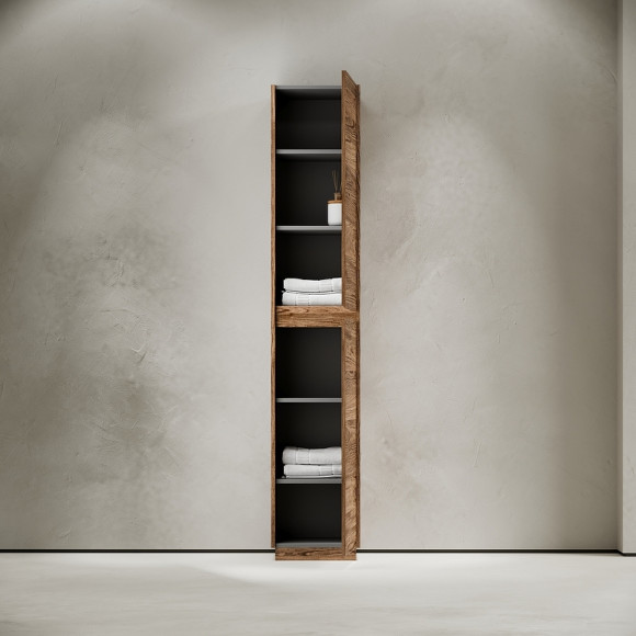 Шкаф пенал Sancos Libra Floor 35 PLB35FECH Дуб чарльстон Шкаф пенал Sancos Libra Floor 35 PLB35FECH Дуб чарльстон