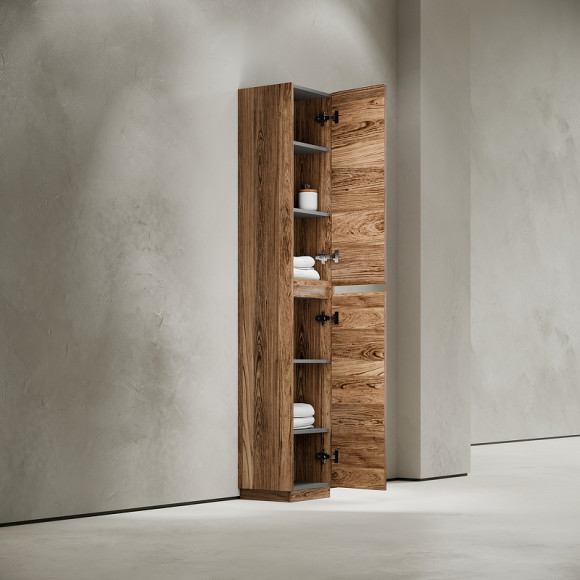 Шкаф пенал Sancos Libra Floor 35 PLB35FECH Дуб чарльстон Шкаф пенал Sancos Libra Floor 35 PLB35FECH Дуб чарльстон