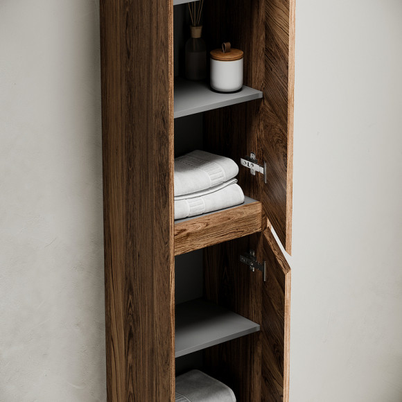 Шкаф пенал Sancos Libra Floor 35 PLB35FECH Дуб чарльстон Шкаф пенал Sancos Libra Floor 35 PLB35FECH Дуб чарльстон