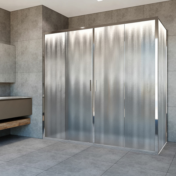 Душевой уголок Vincea Garda 200x90 VSR-1G29020CH профиль Хром стекло шиншилла Душевой уголок Vincea Garda 200x90 VSR-1G29020CH профиль Хром стекло шиншилла