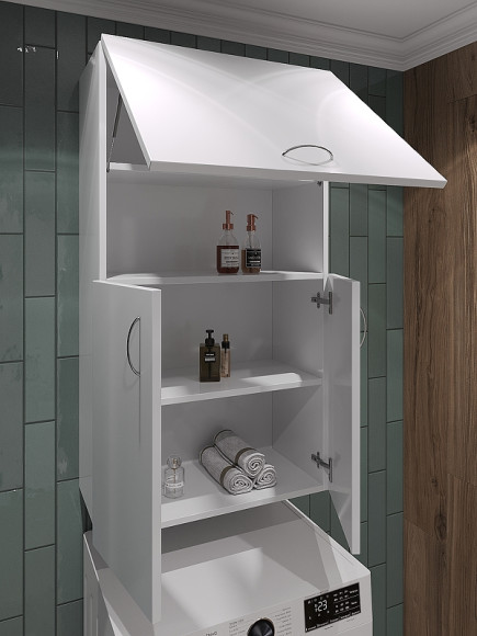 Подвесной шкаф Orange Смайл 60 SM-60SR2 Белый Подвесной шкаф Orange Смайл 60 SM-60SR2 Белый