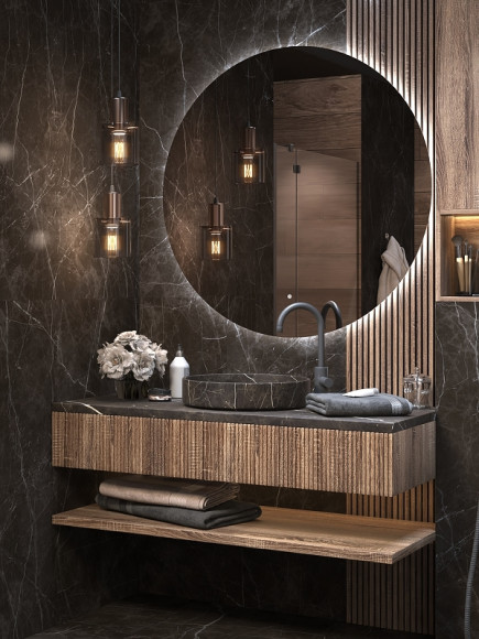 Зеркало Vigo Otti Classic 110 z.OTT.110.Classic с подсветкой с сенсорным выключателем