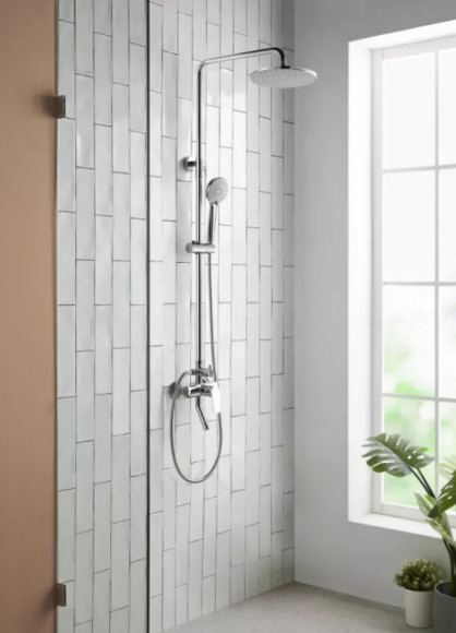 Душевая система Bravat Rhein F6429564CP-A-ENG Хром Душевая система Bravat Rhein F6429564CP-A-ENG Хром