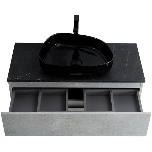 Тумба под раковину Cezares Molveno 46 100 MOLVENO 46-100-2C-SO-BET подвесная Beton