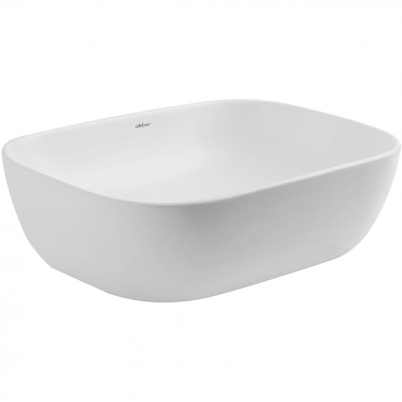 Раковина-чаша Abber Rechteck 46 AC2200MW Белая матовая Раковина-чаша Abber Rechteck 46 AC2200MW Белая матовая