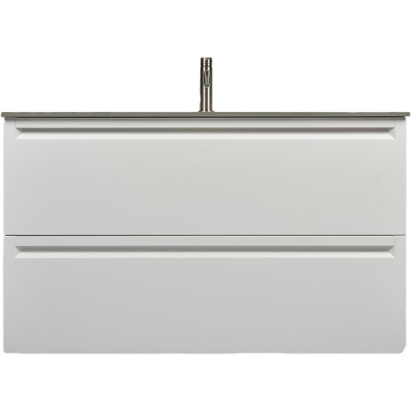 Тумба с раковиной Inda Piccadilly 100MW подвесная Matt White