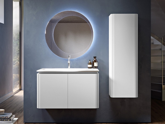 Тумба под раковину Cezares Stylus 94 55226 подвесная Bianco opaco Тумба под раковину Cezares Stylus 94 55226 подвесная Bianco opaco