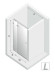 Душевая дверь New Trendy Avexa Chrome 140 L EXK-1453 профиль Хром стекло прозрачное Душевая дверь New Trendy Avexa Chrome 140 L EXK-1453 профиль Хром стекло прозрачное