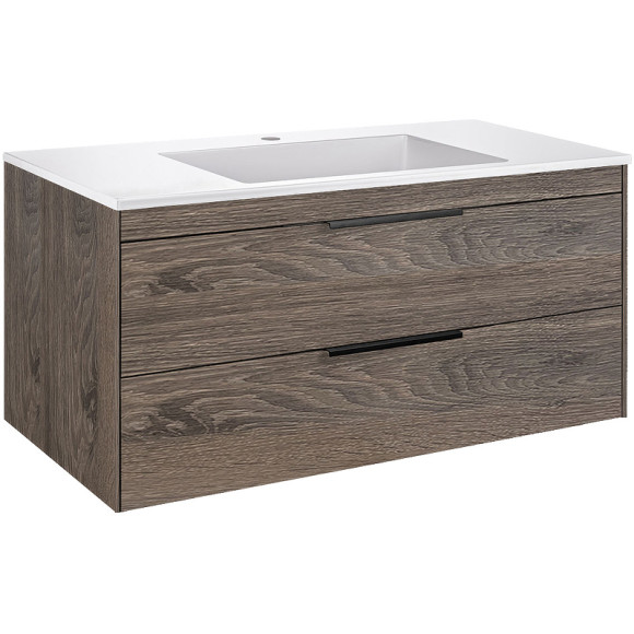 Тумба под раковину Vincea Chiara 2D 100 VMC-2C2100RO подвесная R.Oak Тумба под раковину Vincea Chiara 2D 100 VMC-2C2100RO подвесная R.Oak