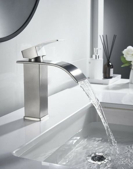 Смеситель для раковины Haiba HB12815 Нержавеющая сталь