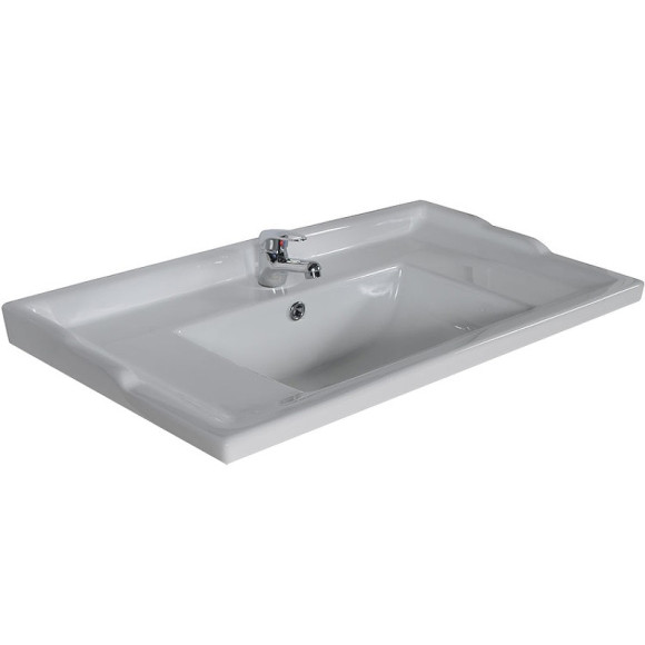 Раковина ASB-Woodline Melana 800-F80 81 17894 Белая