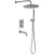 Душевая система Allen Brau Priority 5.31014-BN с термостатом Никель брашированный