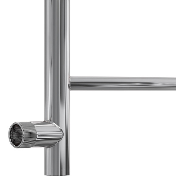 Водяной полотенцесушитель Point Афина PN04546 П4 400x600 с боковым подключением 500 Хром Водяной полотенцесушитель Point Афина PN04546 П4 400x600 с боковым подключением 500 Хром