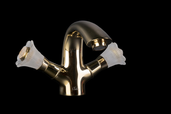 Смеситель для раковины Boheme Camelia 291 Золото Смеситель для раковины Boheme Camelia 291 Золото