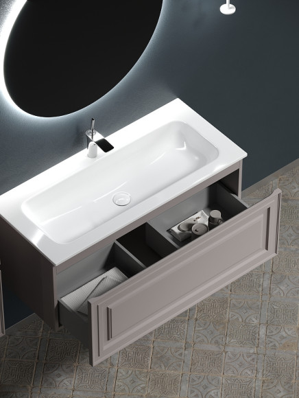 Тумба под раковину Sancos Very 100 VR100SM подвесная Doha Soft Тумба под раковину Sancos Very 100 VR100SM подвесная Doha Soft