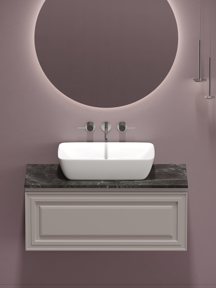 Тумба под раковину Sancos Very 100 VR100SM подвесная Doha Soft Тумба под раковину Sancos Very 100 VR100SM подвесная Doha Soft